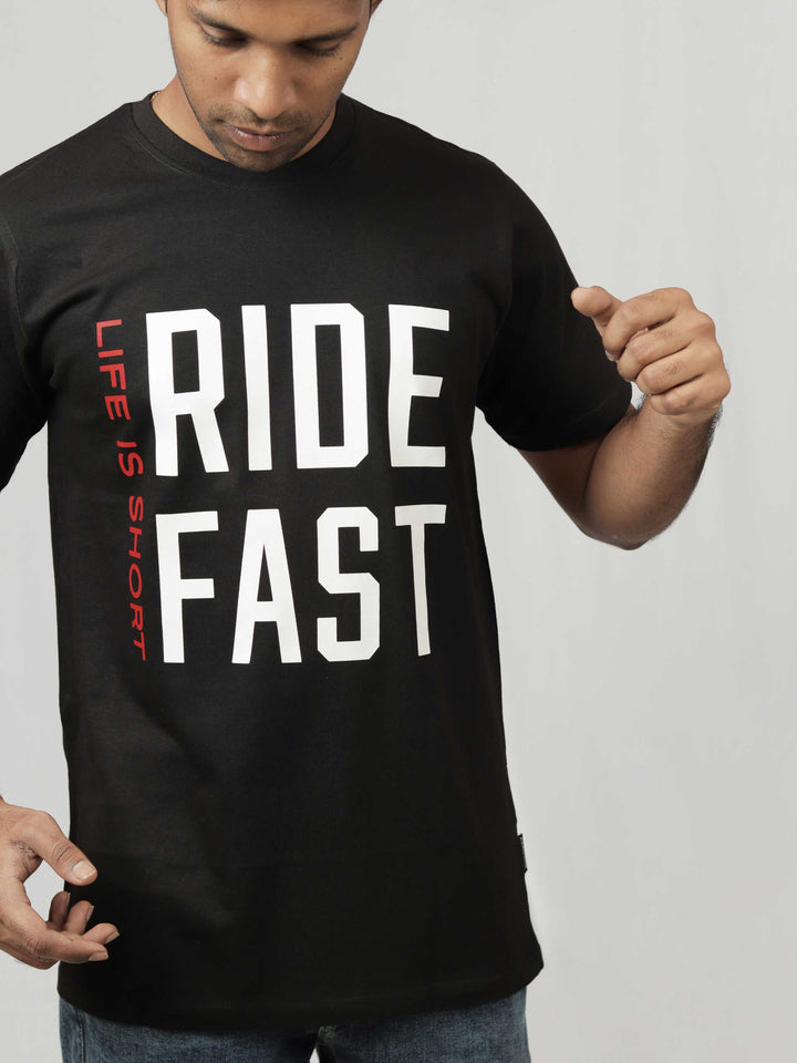 life-is-short-ride-fast-printed-t-shirt-sold-through-online-by-the-leopard-for-bike-or-motorcycle-and-car-enthusiasts-who-loves-to-ride-in-india