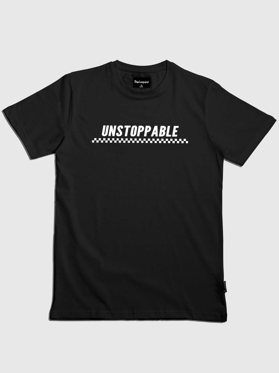 unstoppable-printed-t-shirt-sold-through-online-by-the-leopard-for-bike-or-motorcycle-and-car-enthusiasts-who-loves-to-ride-in-india