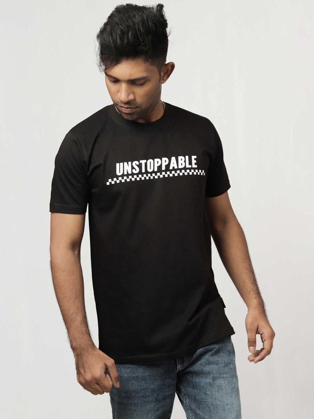 unstoppable-printed-t-shirt-sold-through-online-by-the-leopard-for-bike-or-motorcycle-and-car-enthusiasts-who-loves-to-ride-in-india