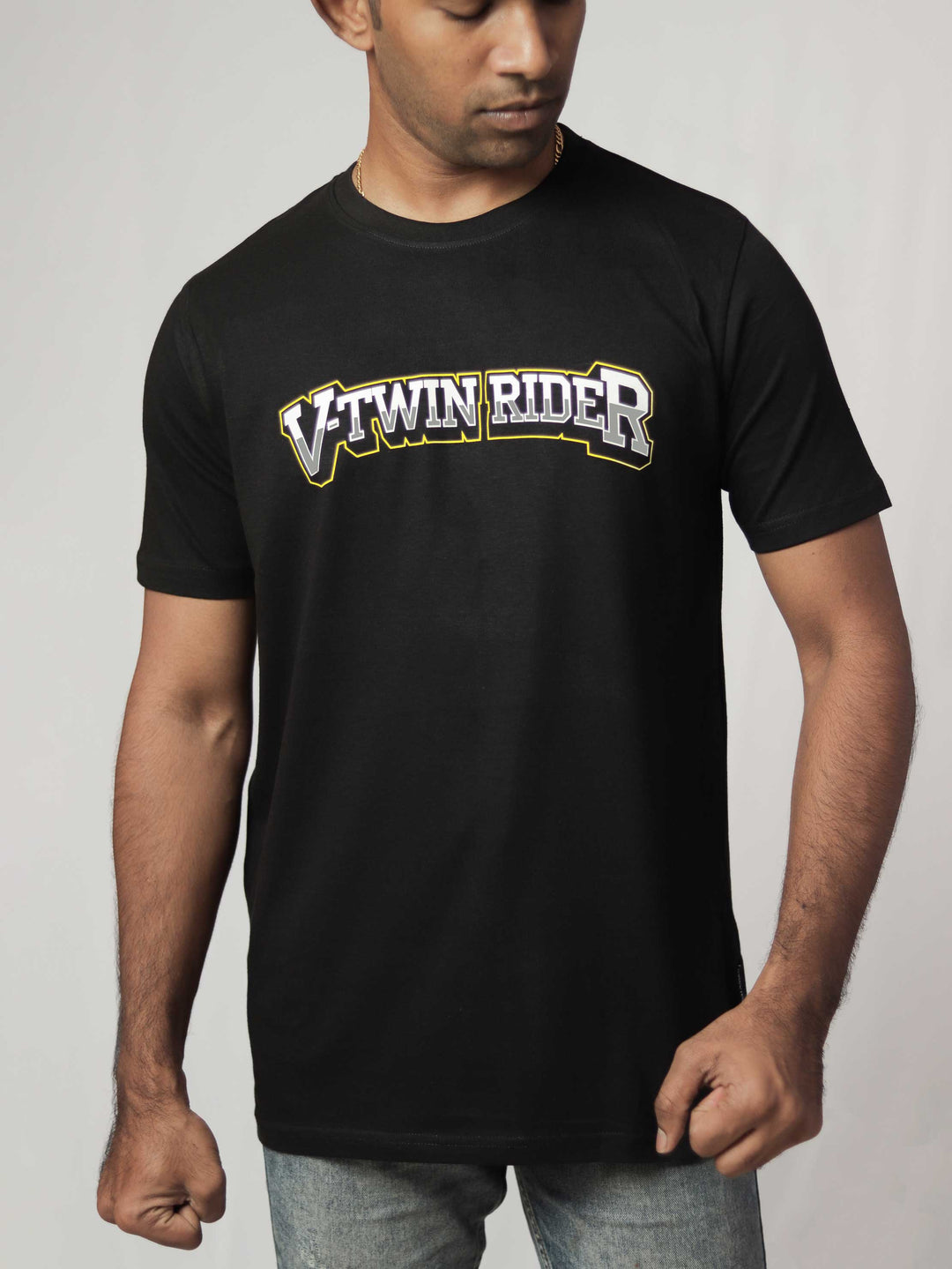 v-twin-rider-printed-t-shirt-sold-through-online-by-the-leopard-for-bike-or-motorcycle-and-car-enthusiasts-who-love-to-ride-in-india