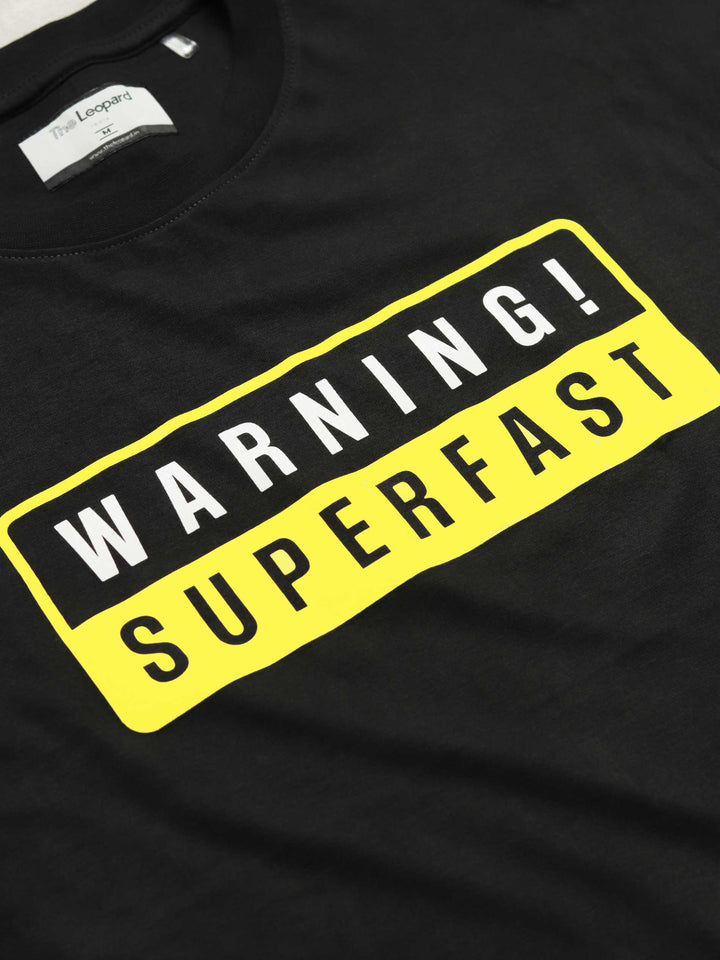 warning-superfast-printed-t-shirt-sold-through-online-by-the-leopard-for-bike-or-motorcycle-and-car-enthusiasts-who-loves-to-ride-in-india